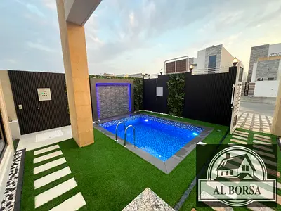 ๐ Villa for SALE in Al Helio, Ajman, corner unit - 5 master bedrooms, majlis and living room
