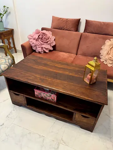Coffee table real wood