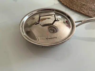 Tramontina frying pan 20cm/ triply stainless steel / New