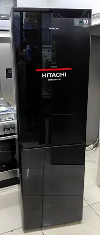 Hitachi black digital inverter new model bottom mount refrigerator brand new condition for sale