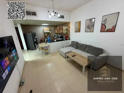 1BHK for sale in City Tower, 865 sqft, 2 bathrooms, balcony and private parking. Rented for AED 3,500/month. Down payment AED 175,000.
