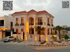 A luxurious, modern villa featuring a private garden and pool—high-end finishes, with the price in