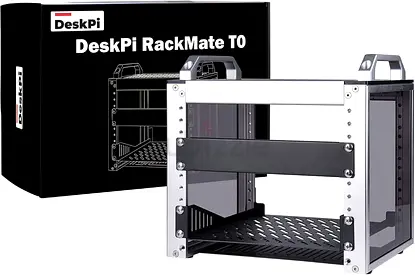 GeeekPi 4U Server Cabinet, 10 inch Server Rack for Network, Audio, and Video