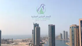 Three Bedroom Apartment for Annual Rent in Al Mamzar Sharjah with Open Sea View Master Bedroom Buil