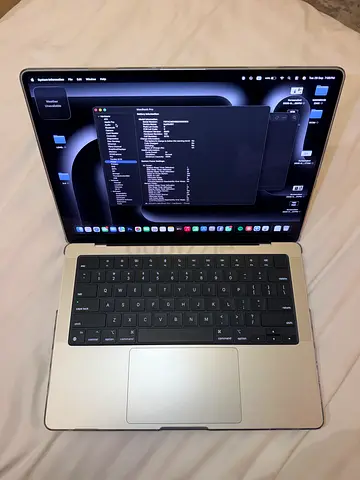 MacBook Pro 14-inch (M4) in Silver