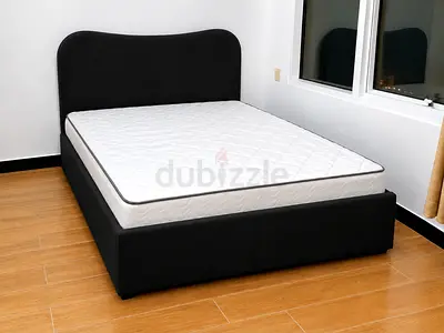 Queen size bed including mattress storage bed Queen bed