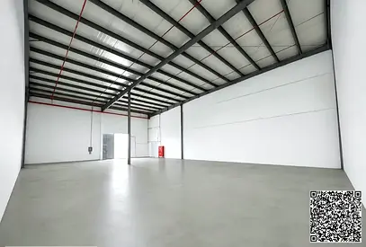 A practical warehouse is available for rent in Industrial Area 2, Ajman, with a total area of 3,800 sq. ft