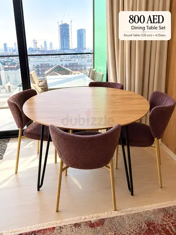 Dining table with chairs