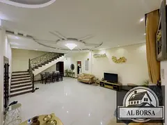 🏡 Villa for rent in Rawda 1 | 5 master bedrooms with built-in wardrobes + majlis + 2 living rooms