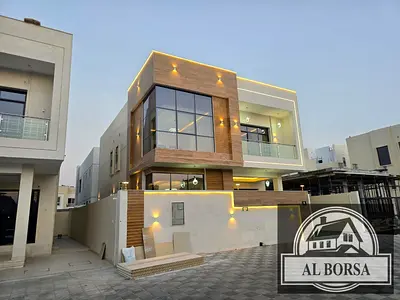 🏡✨ **للإيجار أول ساكن فيلا فاخرة بالزاهية | 6 غرف ماستر بتكييف مركزي بسعر مغرٍ 125,000 درهم** ✨🏡