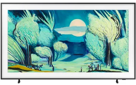 Samsung 55" The Frame LS03F QLED 4K Art Mode TV, Matte Anti-Reflection, NQ4 AI Gen2 Processor, 144Hz