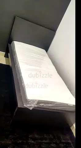 Ikea single size bed with mattress