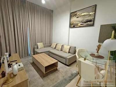 Furnished 1BR | Binghatti Luna | Balcony With City Views