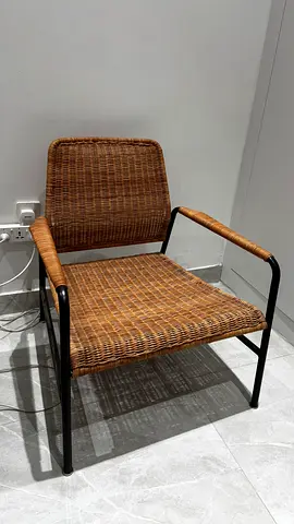 Ikea ULRIKSBERG rattan armchair