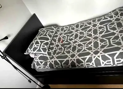 Ikea single size bed with mattress