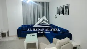 For monthly rent, 1BHK with spacious living room and 1 Bathrooms in Al khan, Sharjah area with free
