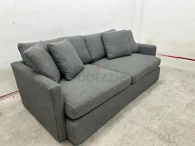 Perfect condition crate&barrel three seater sofa