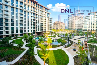 CORNER LAYOUT / PRIVATE PARK / PARK AND BURJ VIEW