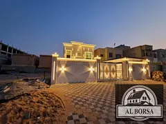 Villa for sale in Al Muwaihat 1 consisting of 5 rooms, a majlis, a hall with a kitchen and a maid's