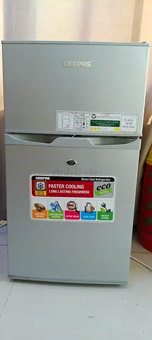 Geepas Double Door Mini Fridge - Good Condition