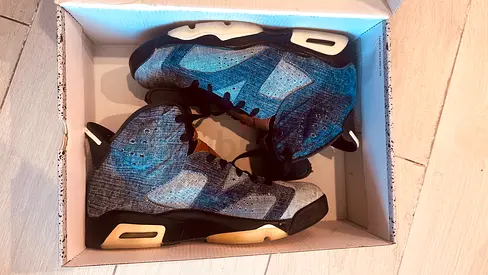 Jordan 6 retro washed denim LEVIS