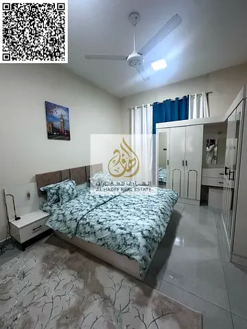 Furnished 2-bedroom apartment with a living room available Located in Al Rawda 3 Rent includes elec