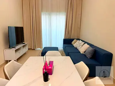 Furnished 1BR Apartment | Global Golf Residence 2 | Bright Open-Plan Layout