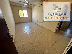 Spacious 1BHK Apartment for Rent in Second Row of Ajman Corniche | Open View Balcony, Split A/C & Fr
