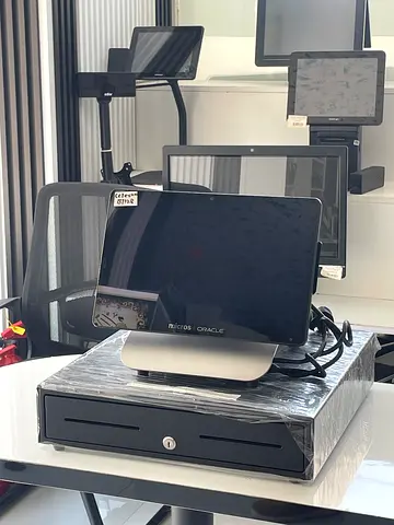 POS Terminal with Touchscreen Monitors and Cash Drawer also software available