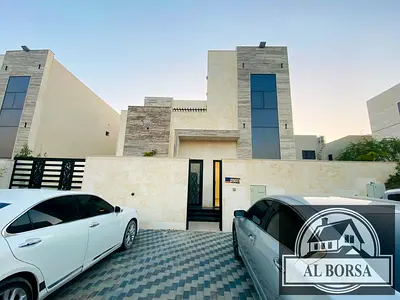 🏠 Villa for rent in Al Zahia, Ajman - 4 master bedrooms, living room, majlis, and maid's room