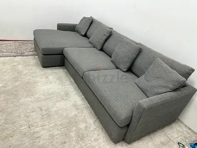 High quality crate&barrel lshape sofa