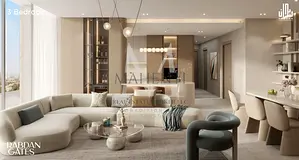 Skyline View 3BR | Rabdan Gates Majan | Pool & Terrace Living