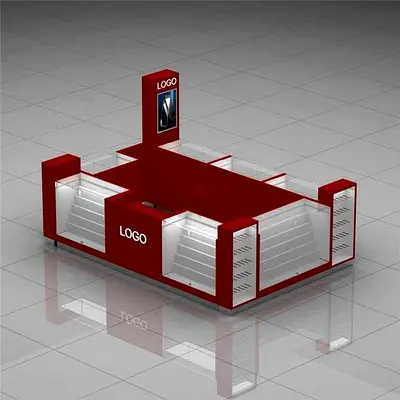 Modular Retail Kiosk / In-Store Display Booth - jewellery kiosk