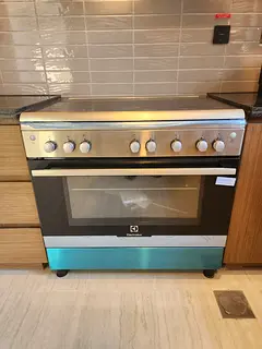 Brand new Stainless Steel Electrolux 5-Burner Gas Oven Cooker