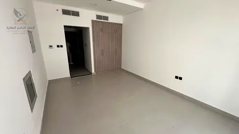 Studio apartment for annual rent in Ajman, first occupancy, super deluxe finishing, open view