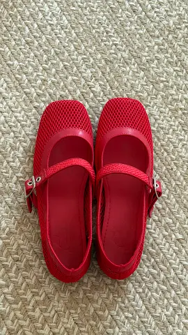 Red Girls Shoes — Size 36, Like New