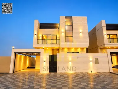 فيلا مقابل المسجد بسعرمميزللبيع شامل الكهرباء والماء والمكيفات ورسوم التسجيل تملك حر تصمييم فلل دبى على شارع 311 مباشرمن المالك مباشر.