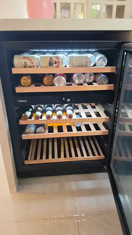 Built-in Teka Wine Cooler / Beverage Fridge - Good Working Condition