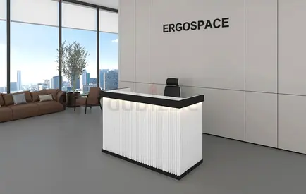 Nova Small Reception Desk by Ergospace