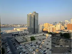 A beautiful 1-bedroom apartment in Al Khor Towers featuring a stunning sea view, excellent finishing