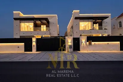 Villa for sale in Al Rawda 3, Ajman | 5 bedrooms | Garden | Utilities (water, electricity, and A/C)