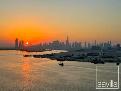 Burj and Creek view | Rare sky collection