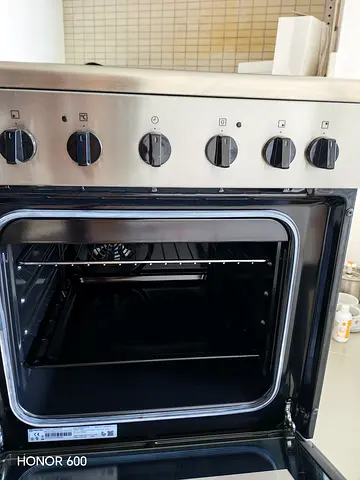 Used built-in stainless steel oven in good working condition