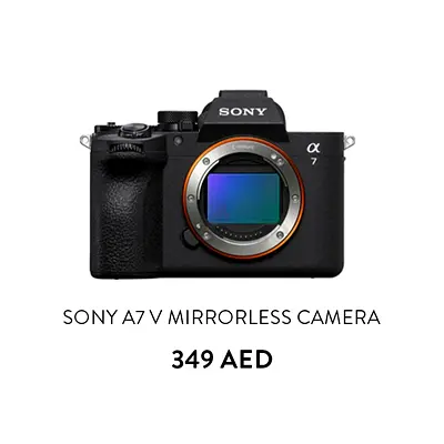 Sony A7 Camera Rental Dubai | AED 349/Day