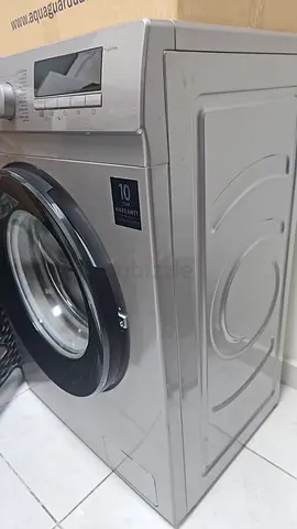 Samsung - Front-load washing machine - 7kg, silver, working condition