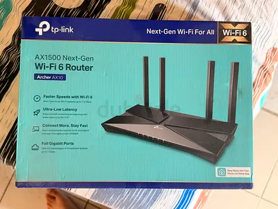 TP LINK AX1500 NEXT -GEN wifi router