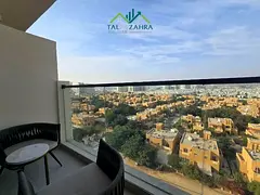 Furnished 1BR Apartment | Prime Residency 3 | Balcony & Pool Access