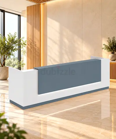 Nade Large Custom-Made Reception Desk in Dubai