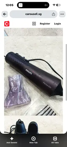 Philips ProCare ION Hair Dryer / Styler Handle – Good Condition (AED 50)