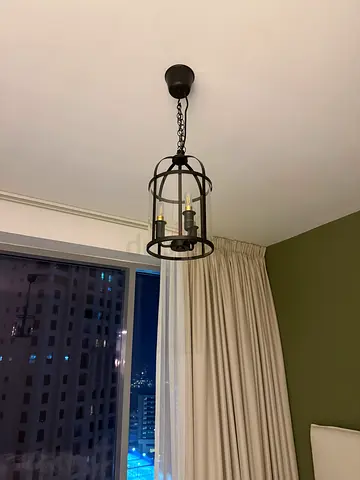 Ceiling light black